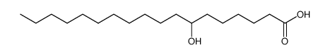 7-hydroxyoctadecanoic acid Structure