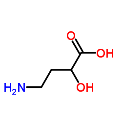 2-hydroxy-4-amino butylic acid Structure