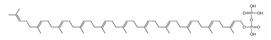 undecaprenyl pyrophosphate Structure