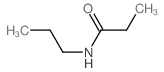 Propanamide, N-propyl- Structure