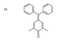 (4-hydroxy-3,5-dimethylphenyl)-diphenylsulfanium,iodide Structure