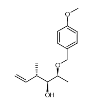 (2S,3S,4S)-2-((4-methoxybenzyl)oxy)-4-methylhex-5-en-3-ol Structure