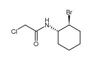 N-(trans-2-bromocyclohexyl)chloroacetamide结构式