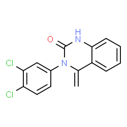 3-(3,4-Dichlorophenyl)-4-methylene-3,4-dihydro-2(1H)-quinazolinone structure