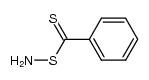S-(Thiobenzoyl)-hydrosulfamin结构式