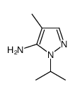 1-isopropyl-4-methyl-1H-pyrazol-5-amine(SALTDATA: FREE)结构式