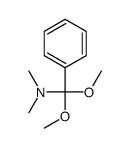 1,1-Dimethoxy-N,N-dimethyl-1-phenylmethanamine结构式