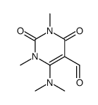 6-Dimethylamino-1,3-dimethyl-2,4-dioxo-1,2,3,4-tetrahydropyrimidine-5-carboxaldehyde Structure