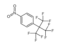 1-[1,1,1,3,3,3-hexafluoro-2-(trifluoromethyl)propan-2-yl]-4-nitrobenzene Structure