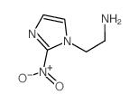 2-(2-硝基-1H-咪唑-1-基)乙胺结构式