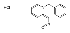 1-benzyl-2-[(hydroxyimino)methyl]pyridinium chloride结构式