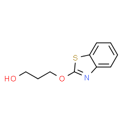 1-Propanol,3-(2-benzothiazolyloxy)-(9CI) Structure