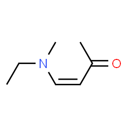 3-Buten-2-one, 4-(ethylmethylamino)- (9CI) Structure