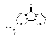 9-oxo-9H-fluorene-3-carboxylic acid Structure