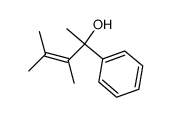 3,4-dimethyl-2-phenyl-pent-3-en-2-ol Structure