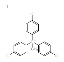 tris(4-chlorophenyl)-methyl-phosphanium结构式