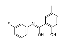 Benzamide, N-(3-fluorophenyl)-2-hydroxy-5-methyl- (9CI) picture