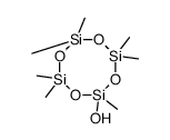 2-hydroxy-2,4,4,6,6,8,8-heptamethyl-1,3,5,7,2,4,6,8-tetraoxatetrasilocane结构式