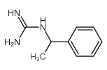 N-(1-phenylethyl)guanidine结构式