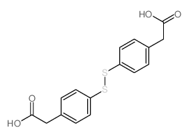 2,2-(Dithiobis(4,1-phenylene))diacetic acid结构式