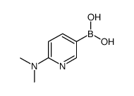 2-dimethylamino-4-methyl-5-pyridyl boronic acid structure