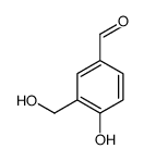 4-羟基-3-羟基甲基苯甲醛结构式