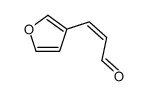 2-Propenal, 3-(3-furanyl)-, (2E)结构式