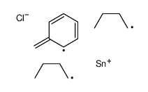 benzyl-dibutyl-chlorostannane Structure