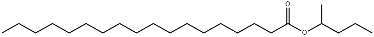 Octadecanoic acid, 1-Methylbutyl ester结构式