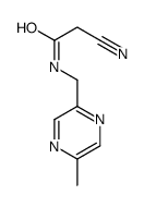 Acetamide, 2-cyano-N-[(5-methylpyrazinyl)methyl]- (9CI) picture