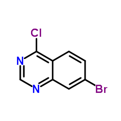 7-Bromo-4-chloroquinazoline Structure