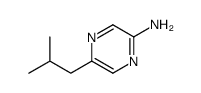 5-ISOBUTYLPYRAZIN-2-AMINE Structure