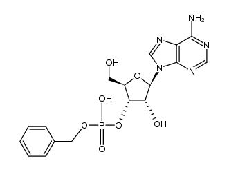 [3']adenylic acid monobenzyl ester Structure