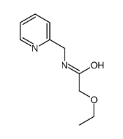 Acetamide, 2-ethoxy-N-(2-pyridinylmethyl)- (9CI)结构式