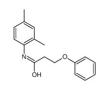 N-(2,4-Dimethylphenyl)-3-phenoxypropanamide Structure