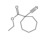 ethyl 1-cyanocycloheptane-1-carboxylate Structure