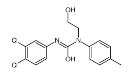 3-(3,4-dichlorophenyl)-1-(2-hydroxyethyl)-1-(4-methylphenyl)urea结构式