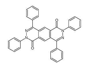 2,4,7,9-tetraphenylpyridazino[4,5-g]phthalazine-1,6-dione Structure