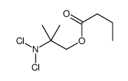 [2-(dichloroamino)-2-methylpropyl] butanoate结构式