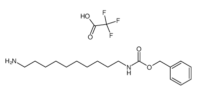 z-nh-(ch2)10-nh2* cf3cooh结构式