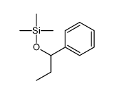 trimethyl(1-phenylpropoxy)silane结构式