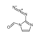 2-azidoimidazole-1-carbaldehyde Structure