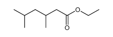 (+/-)-ethyl 3,5-dimethylhexanoate Structure