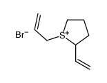 2-ethenyl-1-prop-2-enylthiolan-1-ium,bromide Structure