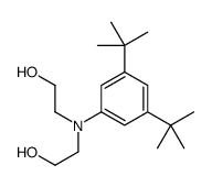 2,2'-[[3,5-bis(1,1-dimethylethyl)phenyl]imino]bisethanol结构式