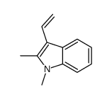 3-ethenyl-1,2-dimethylindole Structure