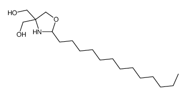 [4-(hydroxymethyl)-2-tridecyl-1,3-oxazolidin-4-yl]methanol Structure