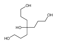 4-(3-hydroxypropyl)heptane-1,4,7-triol结构式