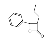(3R,4R)-4-phenyl-3-propyloxetan-2-one结构式