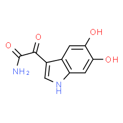 1H-Indole-3-acetamide, 5,6-dihydroxy-alpha-oxo- (9CI) picture